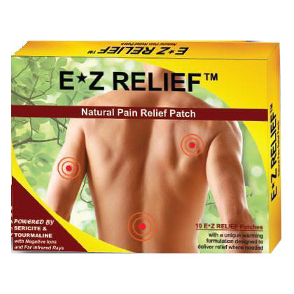 Inner Health EZ Relief Natural Pain Relief Patch, 5 Patches, TRR Enterprises Inc.