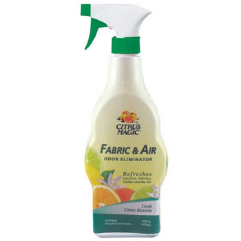 Citrus Magic Fabric & Air Odor Eliminator, Fresh Citrus Blossom, 16 oz, Citrus Magic