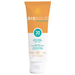 Face Cream SPF 30 Sunscreen, 1.7 oz, Biosolis