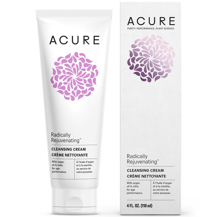 Acure Radically Rejuvenating Cleansing Cream, 4 oz