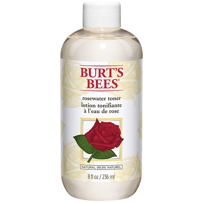 Facial Rosewater Toner, 8 oz, Burts Bees