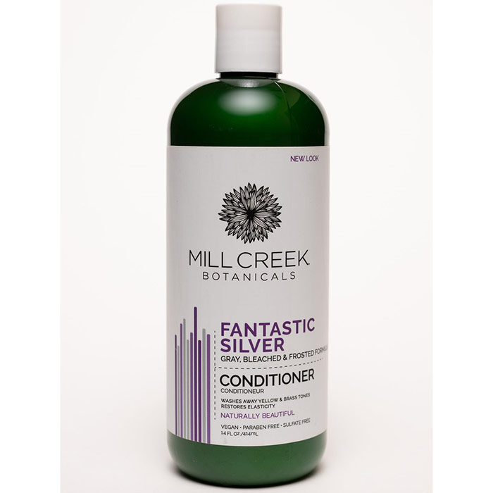 Mill Creek Botanicals Fantastic Silver Conditioner, 16 oz, Mill Creek Botanicals