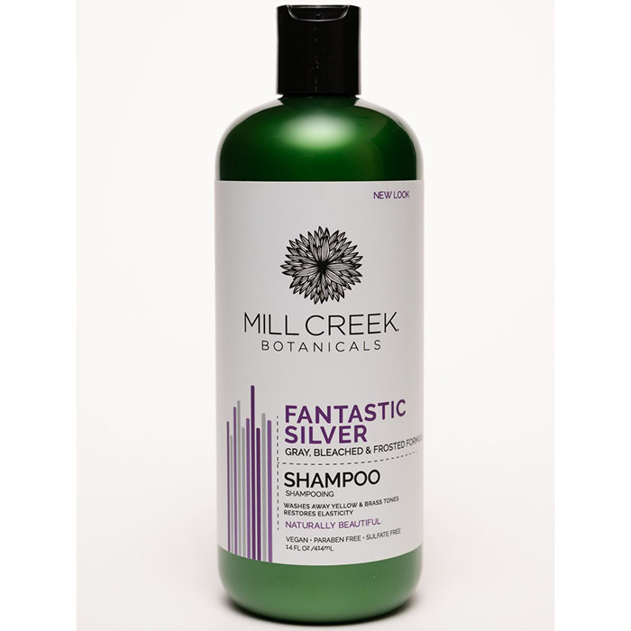 Mill Creek Botanicals Fantastic Silver Shampoo, 16 oz, Mill Creek Botanicals