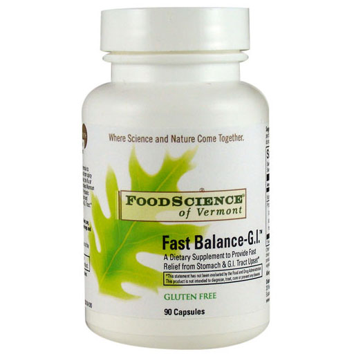 Fast Balance GI 90 caps, FoodScience Of Vermont