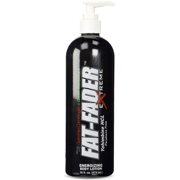 Fat-Fader Extreme Energizing Body Slimming Lotion, 16 oz, NutraScientific Labs