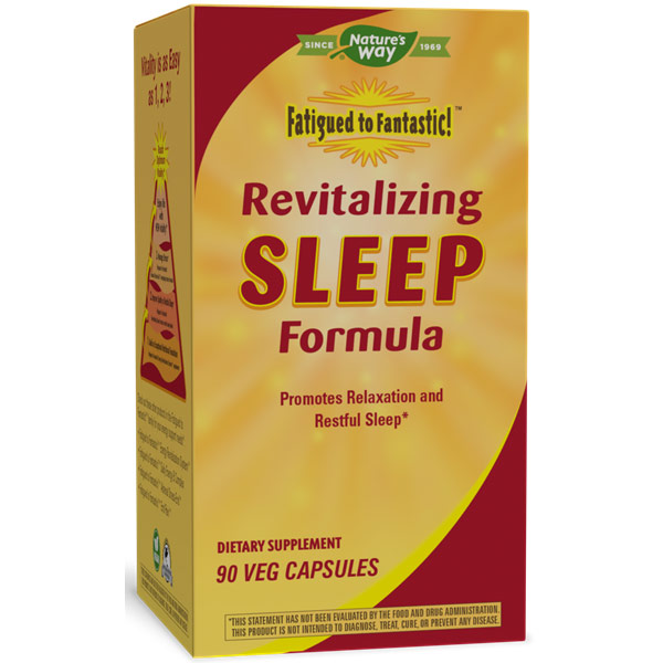 Fatigued to Fantastic! Revitalizing Sleep Formula, 90 Veg Capsules, Enzymatic Therapy