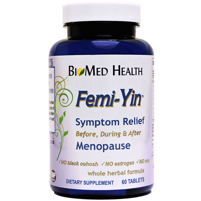 Femi-Yin for Menopause Relief, 60 Caplets, BioMed Health