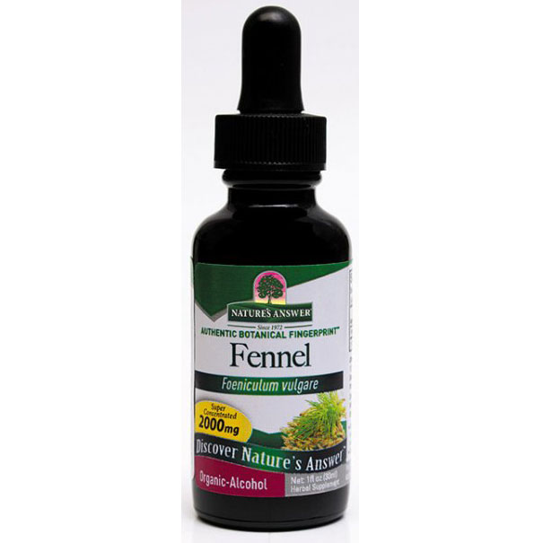 Fennel Seed Extract Liquid 1 oz from Natures Answer