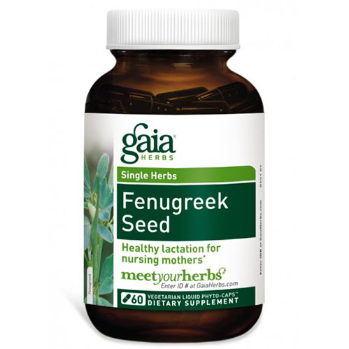Fenugreek Seed, 60 Liquid Phyto-Caps, Gaia Herbs