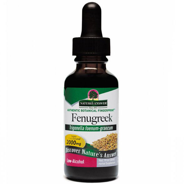 Fenugreek Seed Extract Liquid 1 oz from Natures Answer