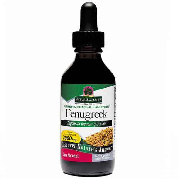 Fenugreek Seed Extract Liquid 2 oz from Natures Answer
