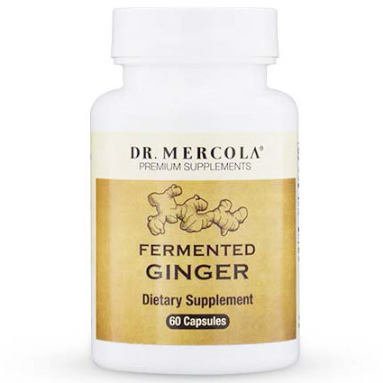Fermented Ginger, 60 Capsules, Dr. Mercola