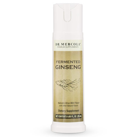 Fermented Ginseng Spray, 0.85 oz (25 ml), Dr. Mercola