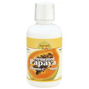 Fermented Papaya Plus Vitamin C & Noni, 16 oz, Dynamic Health Labs