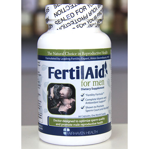 FertilAid For Men, Natural Fertility Supplement, 90 Capsules, Fairhaven Health
