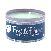 FertileFlame Fertility Candle, Natural Soy Fertility Candle, Fairhaven Health