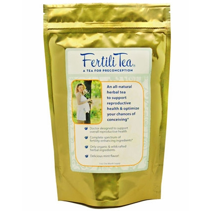 FertiliTea Fertility Tea for Women, 1 Month Supply, Fairhaven Health