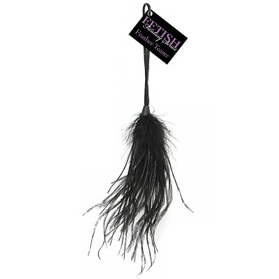 Fetish Fantasy Series Feather Teaser, Black, Pipedream Products