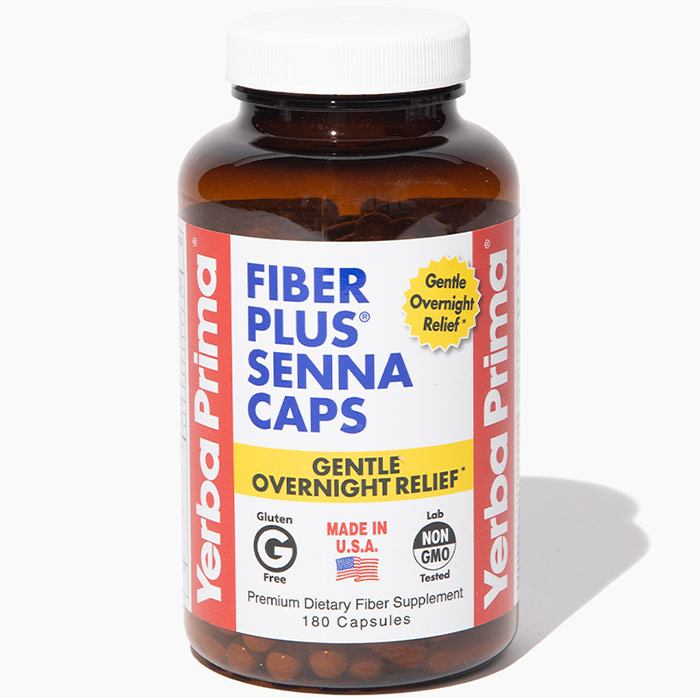 Fiber Plus Caps, 180 Capsules, Yerba Prima