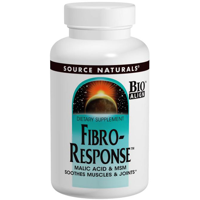 Fibro-Response (Magnesium / MSM Formula), 180 Tablets, Source Naturals