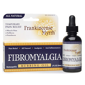 Frankincense & Myrrh Fibromyalgia Rubbing Oil, 2 oz, Frankincense & Myrrh