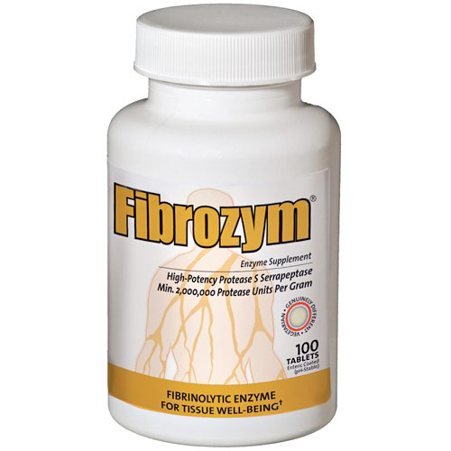 Fibrozym, Fibrinolytic Enzyme 100 tabs, Naturally Vitamins