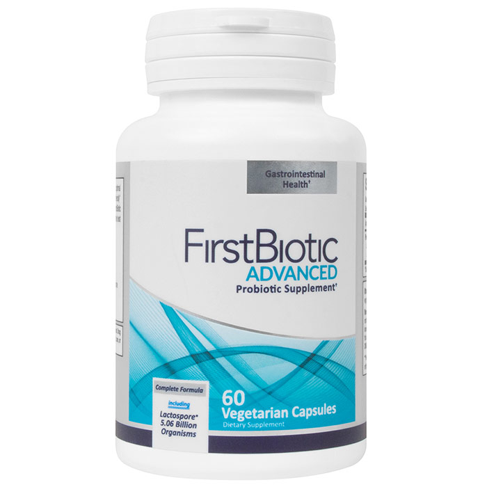 FirstBiotic, Advanced Probiotic Supplement, 60 Vegetarian Capsules, Newton-Everett