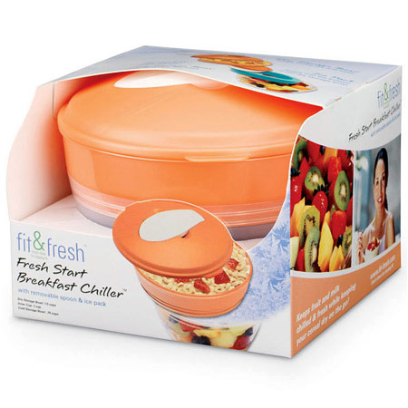 VitaMinder Fit & Fresh Fresh Start Breakfast Chiller Bowl, VitaMinder