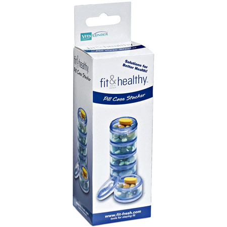 VitaMinder Fit & Healthy Pill Case Stacker, VitaMinder