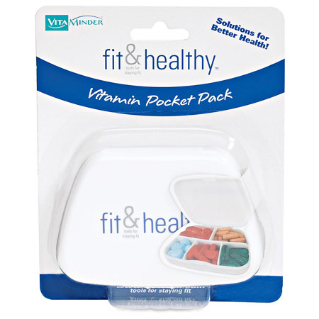 Fit & Healthy Vitamin Pocket Pack, VitaMinder
