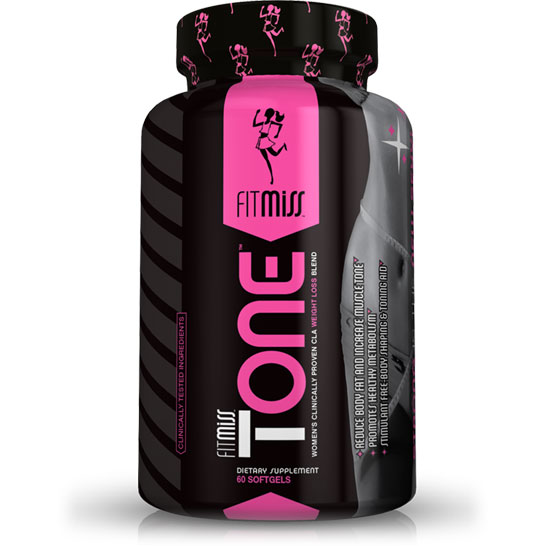 FitMiss Tone, Womens Fat Loss with CLA, 60 Softgels