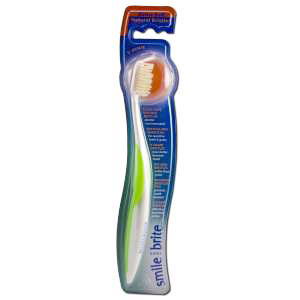 Fixed Head Natural Toothbrush, V-Wave Extra Soft, Smile Brite