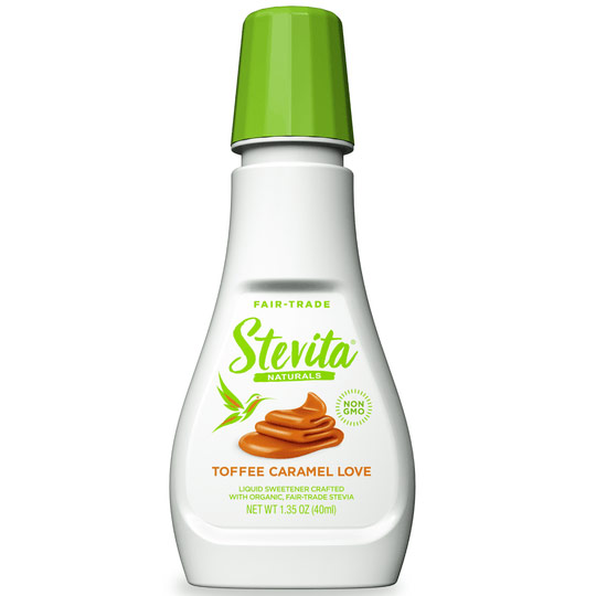 Flavors, Naturally Flavored Liquid Stevia, Toffee, 1.35 oz, Stevita