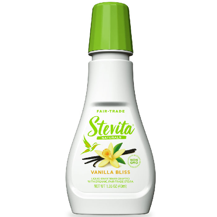 Flavors, Naturally Flavored Liquid Stevia, Vanilla, 1.35 oz, Stevita