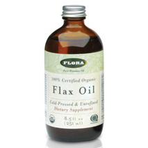 Flax Oil, Certified Organic, 17 oz, Flora Health