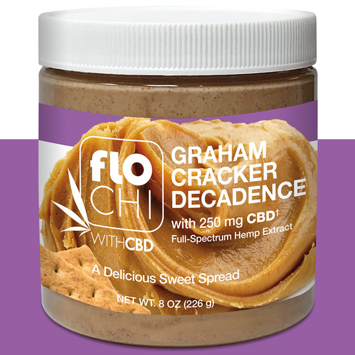 FloChi CBD Graham Cracker Spread, 8 oz (226 g), Irwin Naturals
