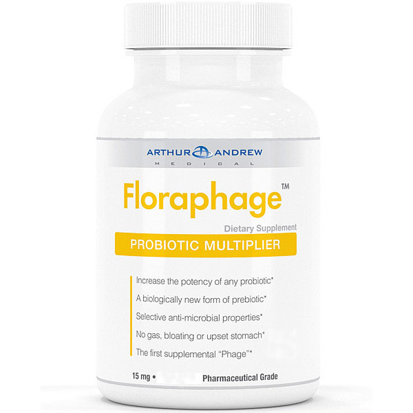 Floraphage, Probiotic Multiplier, 30 Capsules, Arthur Andrew Medical