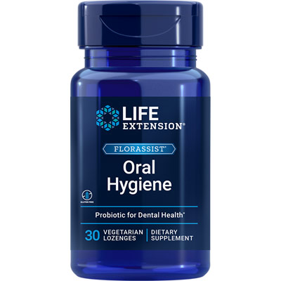 FlorAssist Oral Hygiene, Probiotic Supplement, 30 Lozenges, Life Extension
