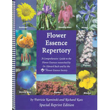 Flower Essence Repertory, Spiral Bound, 1 Book, Flower Essence Services