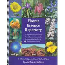 Flower Essence Services Flower Essence Repertory, Spanish Language, 1 Book, Flower Essence Services