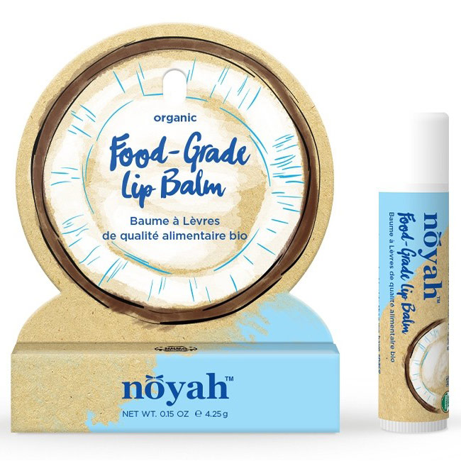 Food Grade Lip Balm, Vanilla, 0.15 oz, Noyah