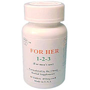 Dr. Chong For Her 1-2-3, Herbal Remedy for Men's Sexual Care