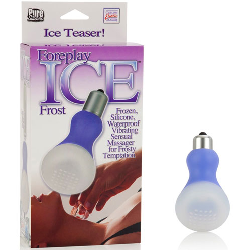 Foreplay Ice Frost Massager Vibrator - Purple, California Exotic Novelties