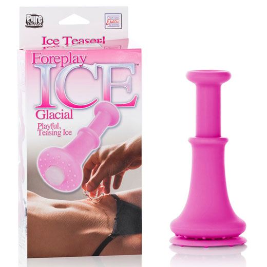 Foreplay Ice Glacial Stimulator Massager - Pink, California Exotic Novelties
