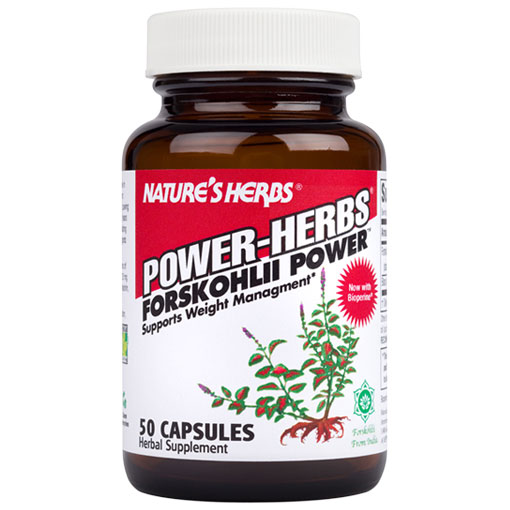 Forskohlii Power, Forskolin Extract, 50 Capsules, Natures Herbs