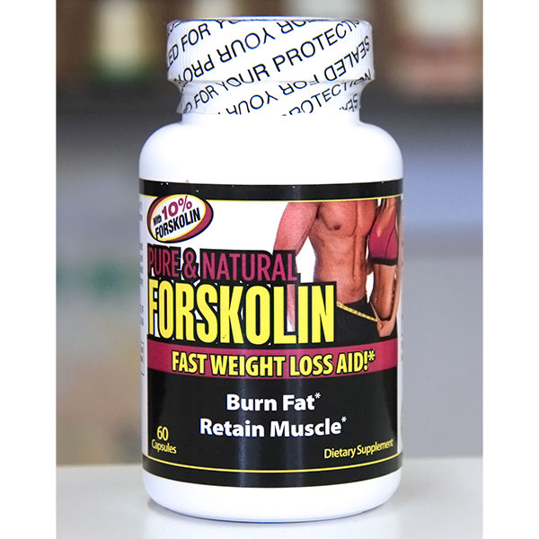Forskolin Pure & Natural, 60 Capsules, Gold Star Nutritionals
