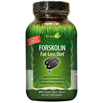 Forskolin Fat-Loss Diet, 60 Liquid Softgels, Irwin Naturals