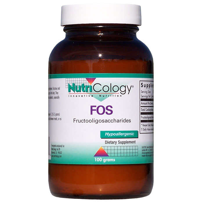 NutriCology/Allergy Research Group FOS Powder 100 gm from NutriCology