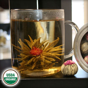StarWest Botanicals Fountain Flowering Tea Organic, 4 oz (Approx. 17 Buds), StarWest Botanicals