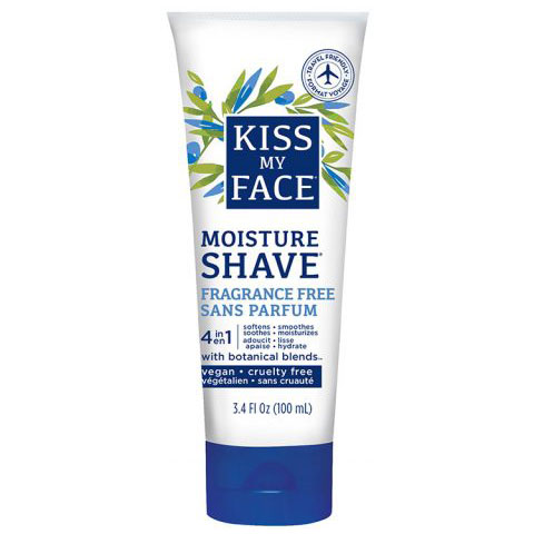 Kiss My Face Fragrance Free Moisture Shave, 3.4 oz, Kiss My Face